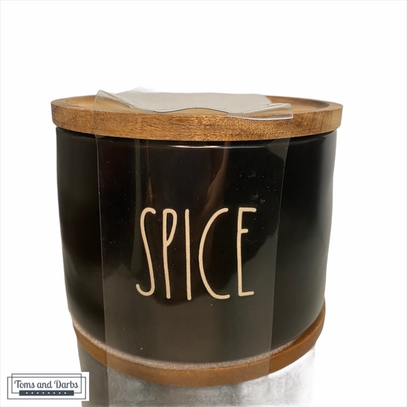 Rae Dunn SPICE BBQ RUB 3 Piece Set Spice Jar - Picture 5 of 7